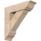 Ekena Millwork Traditional Traditional Smooth Bracket w/ Offset Brace, Douglas Fir, 7 1/2"W x 26"D x 26"H BKT0806X26X26TRA01SDF - alternate 1